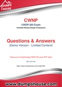 Master Counsel CWNP CWDP-303 Dumps