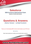 Credible B2B-Commerce-Administrator practice Test questions