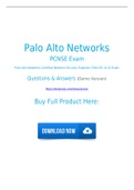 Palo Alto Networks PCNSE Exam Dumps [2021] PDF Questions With Free Updates