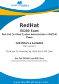RedHat EX200 Dumps - Prepare Yourself For EX200 Exam