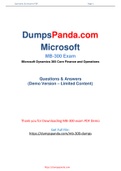  New Reliable and Realistic Microsoft MB-300 Dumps