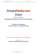 New Reliable and Realistic Cisco 350-701 Dumps