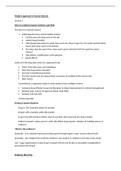 Class notes Modern Approaches To Human Diseases (BS374) 