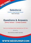 Updated Salesforce Platform-App-Builder Exam Dumps - New Real Platform-App-Builder Practice Test Questions