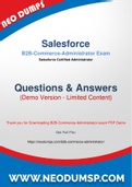 Updated Salesforce B2B-Commerce-Administrator Exam Dumps - New Real B2B-Commerce-Administrator Practice Test Questions