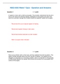 NSG 6435 Week 7 Quiz - Question and Answers &lpar;100&percnt; CORRECT&rpar;
