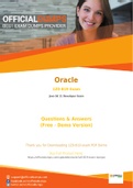 1Z0-819 Exam Questions - Verified Oracle 1Z0-819 Dumps 2021
