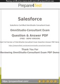 Salesforce Consultant Certification - Prepare4test provides OmniStudio-Consultant Dumps