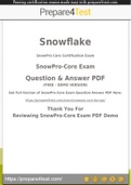 SnowPro Certification - Prepare4test provides SnowPro-Core Dumps