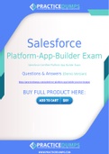 Salesforce Platform-App-Builder Dumps - The Best Way To Succeed in Your Platform-App-Builder Exam