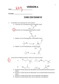 ASU Chem 233 Exam 4
