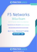 F5 Networks 301a Dumps - The Best Way To Succeed in Your 301a Exam