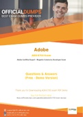 AD0-E703 Exam Questions - Verified Adobe AD0-E703 Dumps 2021