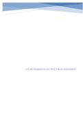 ATI RN PHARMACOLOGY PROCTORED ASSESSMENT&sol;PHARMACOLOGY-PROCTORED REVIEW
