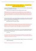 NR 508 MIDTERM EXAM WEEK 4 &ndash; QUESTION AND ANSWERS SET 2