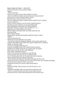 Econ202 Exam 1 Study Guide 