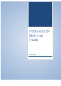 NURS 6531N Midterm Exam (Questions and Answers)