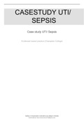 Case study UTI&sol; Sepsis Case study for jean kellly