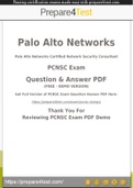 Network Security Consultant Certification - Prepare4test provides PCNSC Dumps