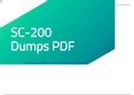 Get 100% Result With SC-200 Dumps Pdf - Valid SC-200 Exam Questions