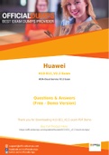 H13-811_V2-2 Exam Questions - Verified Huawei H13-811_V2-2 Dumps 2021