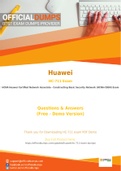 HC-711 Exam Questions - Verified Huawei HC-711 Dumps 2021