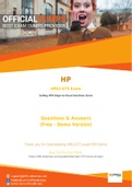 HPE2-E75 Exam Questions - Verified HP HPE2-E75 Dumps 2021