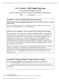 NR 451 Evidence Based Practice Change Process
