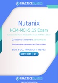 Nutanix NCM-MCI-5.15 Dumps - The Best Way To Succeed in Your NCM-MCI-5.15 Exam