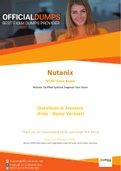 NCSE-Core Exam Questions - Verified Nutanix NCSE-Core Dumps 2021