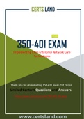 New Cisco 350-401 Dumps - Outstanding Tips To Pass Exam