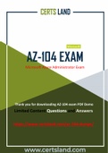 New Microsoft AZ-104 Dumps - Outstanding Tips To Pass Exam
