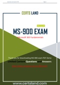 New Microsoft MS-900 Dumps - Outstanding Tips To Pass Exam