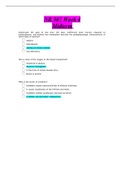 NR 507 Week 4 Midterm 