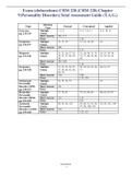 Exam &lpar;elaborations&rpar; CHM 228 &lpar;CHM 228&rpar; Chapter 9&colon;Personality Disorders&semi;Total Assessment Guide &lpar;T&period;A&period;G&period;&rpar;