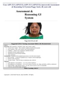 Case ADN 213 (ADN213) (ADN 213 (ADN213)) (answered) Assessment & Reasoning GI System Peggy Scott, 48 years old (latest complete solution)
