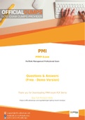 PfMP Exam Questions - Verified PMI PfMP Dumps 2021