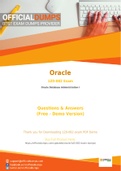 1Z0-082 Exam Questions - Verified Oracle 1Z0-082 Dumps 2021