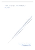 Bundel Fysica PET-CT-MRI &lpar;Minor PCM&rpar;