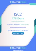 ISC2 CAP Dumps - The Best Way To Succeed in Your CAP Exam