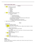 BIO 101 TEAS Test Study Guide: Science; A&P, Full solution guide Summer( Download To Score An A)