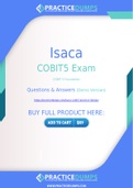 Isaca COBIT5 Dumps - The Best Way To Succeed in Your COBIT5 Exam