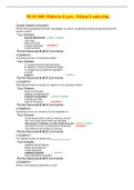 BUSI 3002 Midterm Exam - Ethical Leadership &lpar;100&percnt; CORRECT & GRADED&rpar;