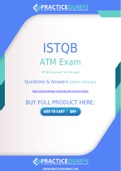 ISTQB ATM Dumps - The Best Way To Succeed in Your ATM Exam