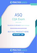 ASQ CQA Dumps - The Best Way To Succeed in Your CQA Exam