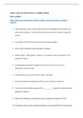 Liberty University RLGN 104 test 2 Complete solution&period;