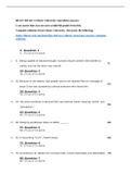 RLGN 104 test 1 Liberty University  answers&period;