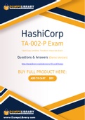 HashiCorp TA-002-P Dumps - You Can Pass The TA-002-P Exam On The First Try
