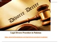 Divorce procedure in Pakistan According to Divorce law 2021- Divorce certificate
