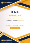ICMA FMFQ Dumps - You Can Pass The FMFQ Exam On The First Try